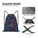 thumbnail image 4 of Fotbe Multicolor Bowling Bolsa Mochila con Cordón Estampada, Bolsa de Gimnasio Deportiva, Bolsa Cinch, Bolsa con Cordón para Hombres y Mujeres-Medium, 4 of 6
