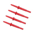 thumbnail image 4 of 4 sondas de perforación de alambre de aislamiento de conector banana de 4 mm para pruebas eléctricas, color rojo, 4 of 5