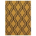 thumbnail image 2 of Rugsotic Carpets Hand Tufted Wool Eco-Friendly 5'x8' Area Rugs Rectangle Gold Black Geometric Modern High Pile Thick Handmade Anti Skid Indoor Rug for Living Room, Bedroom K09014, 2 of 5