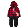 thumbnail image 4 of Carter's Child of Mine Baby Boy Cardigan, Bodysuit and Pant Outfit Set, 3-Piece, 4 of 4