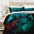thumbnail image 4 of Home Bed Clothes Duvet Cover Video Game Style Pillowcase Boy Adult Comfortable Bedding Sets, 4 of 6