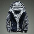 thumbnail image 4 of AliExpress Explosions Winter Camouflage Sweater Men‘s Casual Sports Cardigan Sweater Jacket Fleece-lined Thickened Warm Sweater, 4 of 6