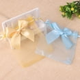 thumbnail image 4 of 20pcs/lot New Organza Gift Bag Bowknot Wedding Candy Bags Exquisite Jewelry Packing Drawstring Pouch Wholesale 9 black 10x15cm, 4 of 6