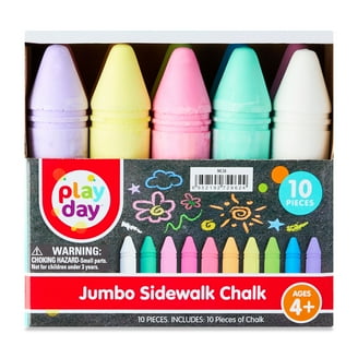 Crayola Neon Sidewalk Chalk - Non-Toxic, Ideal for Kids' Outdoor
