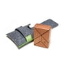 6 piece Pocket Pouch Prism - Mahogany