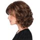 thumbnail image 5 of Peluca de cabello sintético corto y esponjoso de color marrón, pelucas de cabello natural, hermosa peluca., 5 of 5