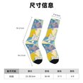 thumbnail image 3 of Fotbe Cute Poodle Dog Calcetas Largas con Estampado para Hombre y Mujer – Calcetas de Compresión Transpirables y Elásticas, Viajar y Uso Diario Talla 5-11, 3 of 6