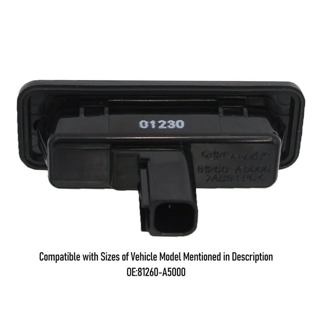 OE:81260-A5000 Tail Gate Handle Wear Resistant Tough Plastic Anti Rust  Tailgate Exterior Handle for Hyundai 