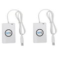 thumbnail image 1 of 2X USB NFC Card Reader Writer ACR122U-A9 China Contactless RFID Card Reader Windows Wireless NFC Reader, 1 of 8