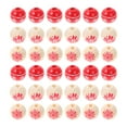 thumbnail image 4 of EeaseMX 70 cuentas de madera estilo navideño para decorar y hacer manualidades., 4 of 7