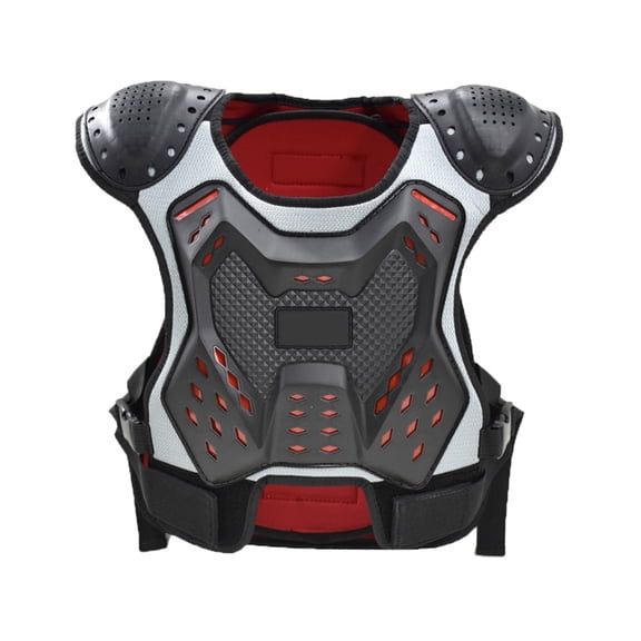 Lightweight Breathable Protective Gear Chest Vest for Comfortable Outdoor Activities with Bendable Back Protective