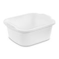 thumbnail image 2 of Sterilite 12 Qt. Dishpan Plastic, White, Set of 8, 2 of 9
