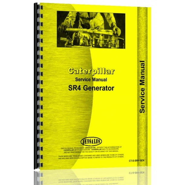 Caterpillar SR4 Generator Service Manual