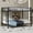 Black Iron Full, variant on LHSHID Queen Square Tube Metal Bunk Bed, White