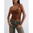 thumbnail image 2 of Biezeib Women Camisole, Sleeveless Tops Backless Solid Slim Fit Summer Vest for Party Club, 2 of 6