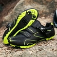 thumbnail image 4 of QJUHUNG Professional Men‘s Cycling Shoes with SPD Cleat Compatibility  Breathable & Lightweight Design for Mountain Bike Riding & Racing Outdoors, 4 of 5