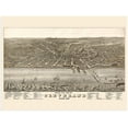 thumbnail image 2 of HISTORIX 1877 Cleveland Ohio Vintage Map Poster Wall Art Print, 18 x 24 Inch, 2 of 7