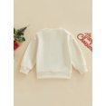 thumbnail image 7 of Toddler Baby Girl Boy Christmas Outfit Xmas Tree Sweatshirt Long Sleeve Sweater Shirt Pullover Top Fall Winter Holiday Clothes, 7 of 7