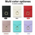 thumbnail image 2 of Fashion leather wallet phone case suitable for Samsung Z flip5, lanyard and card holder, 2 of 10