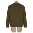 thumbnail image 5 of RRMuAzgs Men's Quarter Zip Up Pullover Long Sleeve Casual Sweatshirt Lightweight Stand Up Collar Solid Color Sweaters, 5 of 6