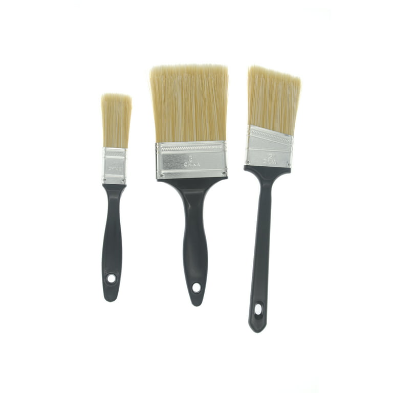 Vegan Paintbrushes from Natural Earth Paints, Set of Three Brushes
