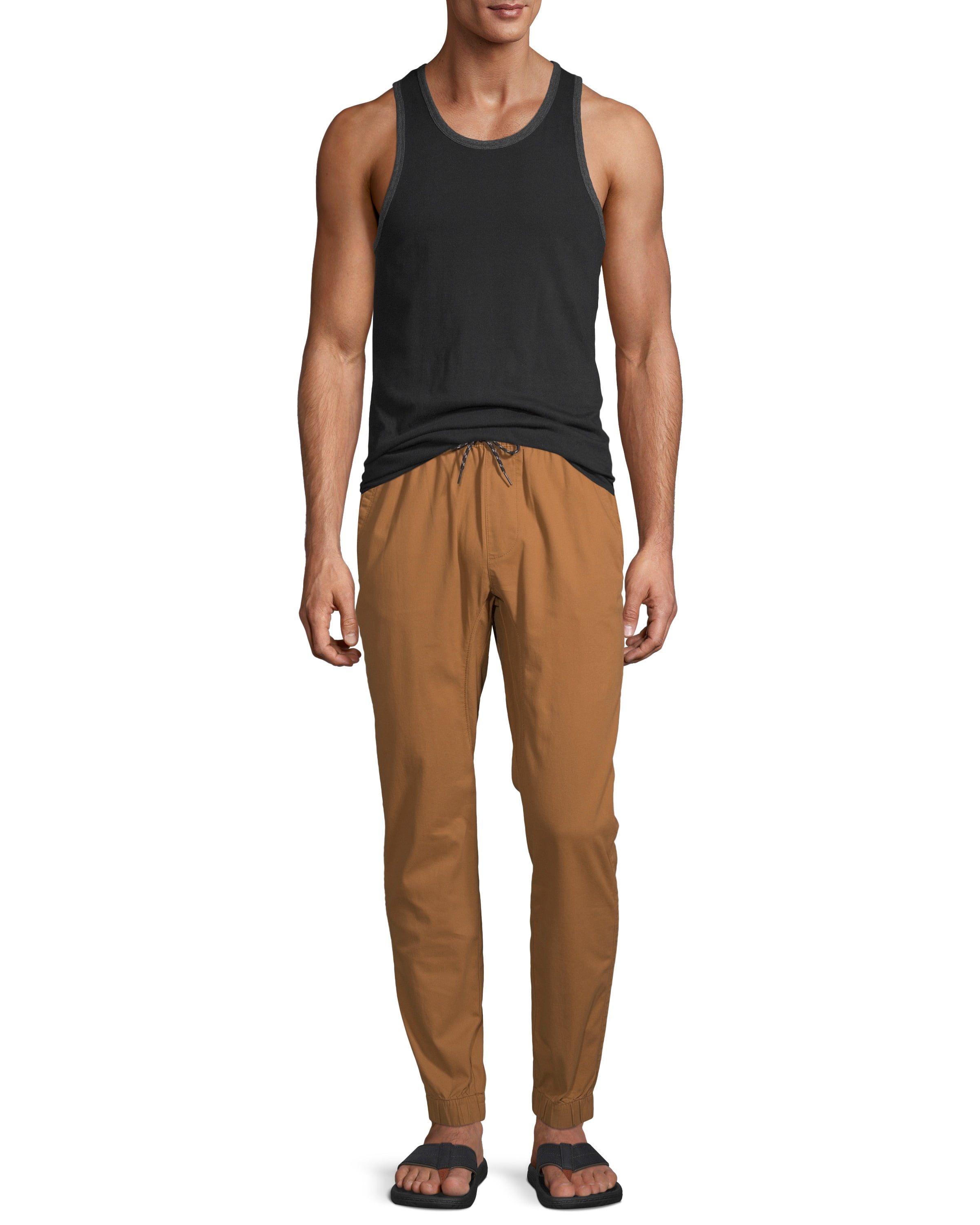 No boundaries men's twill jogger pants Clearance