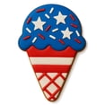 thumbnail image 3 of Ice Cream Cone Cookie Cutter with Waffle Cone Detail – 4x2.56 Inches, Summer Treat Baking Mold (Random Color), 3 of 7