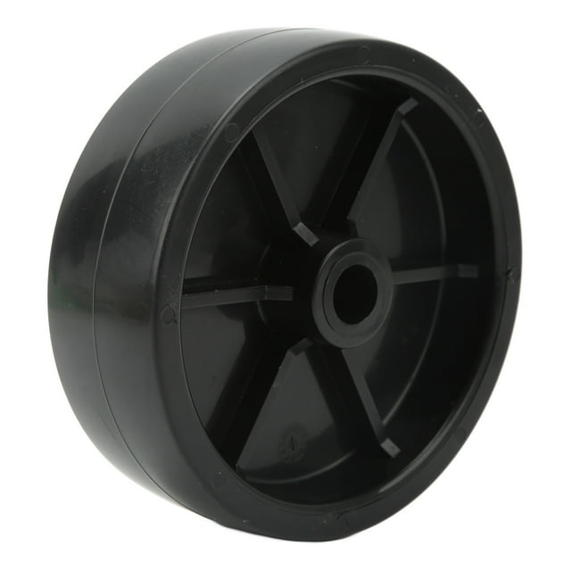 Trailer Jack Caster Wheel, Black 6 Inch Trailer Jack Wheel For Trolleys