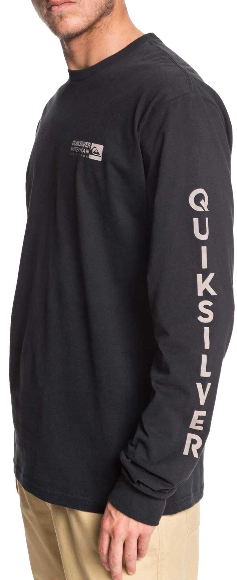 red quiksilver shirt