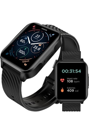 Restored Motorola, MOSWZ70-PB, Moto Watch 70 Smartwatch with 240 Hours Battery Life, Black,