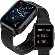 Restored Motorola, MOSWZ70-PB, Moto Watch 70 Smartwatch with 240 Hours Battery Life, Black,