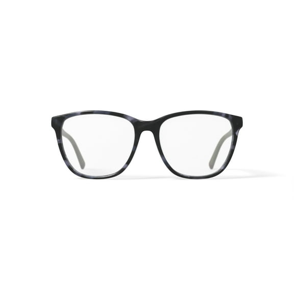 Christian Siriano Women's Amber Square Prescription Eyeglasses with Case, Grey Tortoise