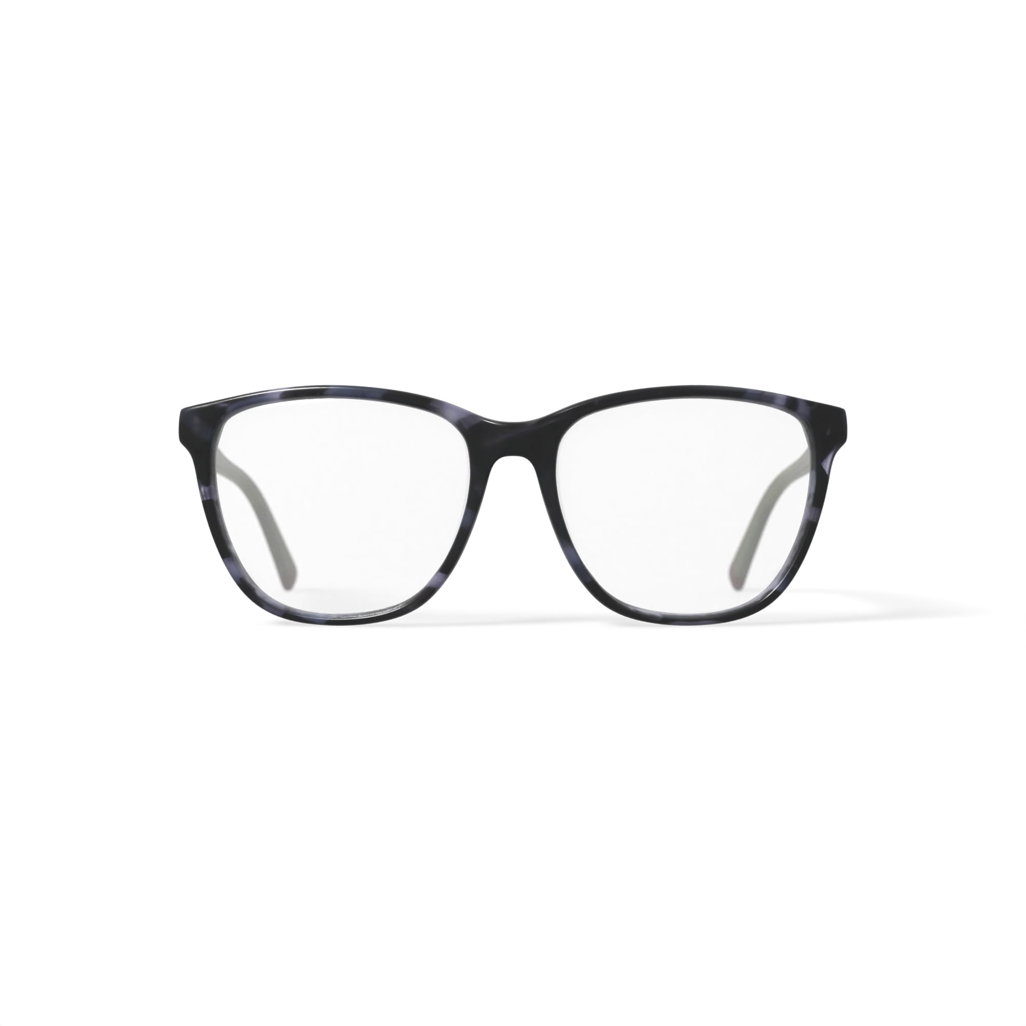 Christian Siriano Women's Amber Square Prescription Eyeglasses with Case, Grey Tortoise