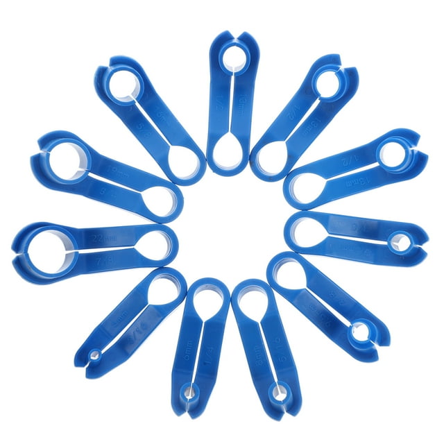 SHISUYAN 11pcs Fuel Line Disconnect Tools Ac Automotive Tool Automotive Hose Removal Tool Ac Orifice Tube Removal Tool Air Line Removal Tool Ac Fuel Line Disconnect Tool Set
