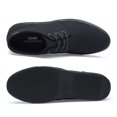 thumbnail image 4 of CMR CHAMARIPA Casual Elevator Shoes For Men, Black Mid Top Canvas Sneaker Extra Heightening Shoes 2.36" Taller, 4 of 11