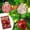 #12 Red, variant on Christmas Ball Ornaments 6 Pcs - 3.1 inch Large Shatterproof Christmas Balls, Glitter Finish Decorations Indoor, Classic Holiday Party Hanging Ornaments for Xmas Tree, Wreath, Vines, Gold