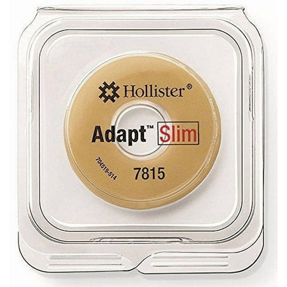 Hollister Adapt Slim Skin Barrier Ring 7815, 2 Inch Diameter x 2.3 mm Thick, Moldable, 10 Count