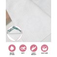 thumbnail image 6 of Teal Paisley Pattern Kitchen Dish Towels for Drying Dishes Set of 2, Boho Ethnic Floral Traditional Waffle Weave Microfiber Hand Tea Bathroom Towels Quick Dry & Absorbent Towel 15.7x23.6, 6 of 7