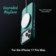 thumbnail image 4 of TineeOwl - Funda para iPhone 17 Pro Max, compatible con MagSafe, botones de aluminio, control de c&aacute;mara y bot&oacute;n de acci&oacute;n redondeado, TPU con textura delgada, minimali, 4 of 7