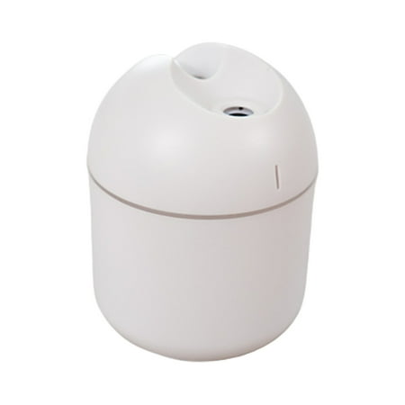 

Portable Mini Humidifier Small Cool Mist Humidifier USB Personal Desktop Humidifier for Baby Bedroom Travel Office Home White，G180269