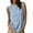 Blue, variant on Alkepwun Tank Tops Women's 100%Cotton Sleeveless Round Neck Halft Button-Down Solid Color Loose Tank Lightweight Breathable Casual Loose Daily Vacation Shirts