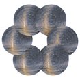 thumbnail image 2 of 6 Pcs Drink Coasters with Holder 3.94in Woven Coasters for Drinks Sky Full Of Shooting Stars Coaster Set for Protection Table, 2 of 7