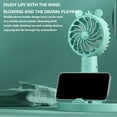 thumbnail image 2 of Home Appliances Mini Silent Portable Outdoor Small Fan,DeskTop Usb Charging Gift,Small Fan Suitable for Outdoor Use In Classroom,Small Gift Suitable for and Family, 2 of 9