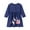 WMDST25s3088, variant on HILEELANG Toddler Girl Christmas Dress Navy Blue Deer Elk Santa Christmas Tree Applique Long Sleeve Cotton Holiday Dresses 2T