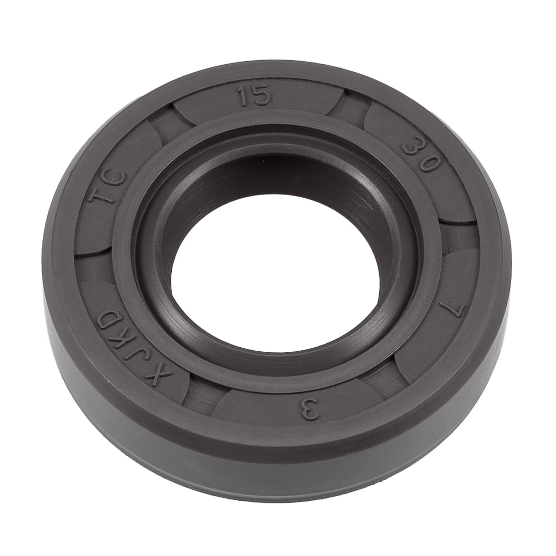 EAI Oil Seal 15mm x 26mm x 7mm TC Double Lip w/Spring. Metal Case w
