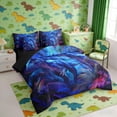 thumbnail image 2 of Erosebridal Tyrannosaurus Rex Bedding Comforter Set for Kids Boys, Magicle Jungle King Bedding Sets, 2 of 6