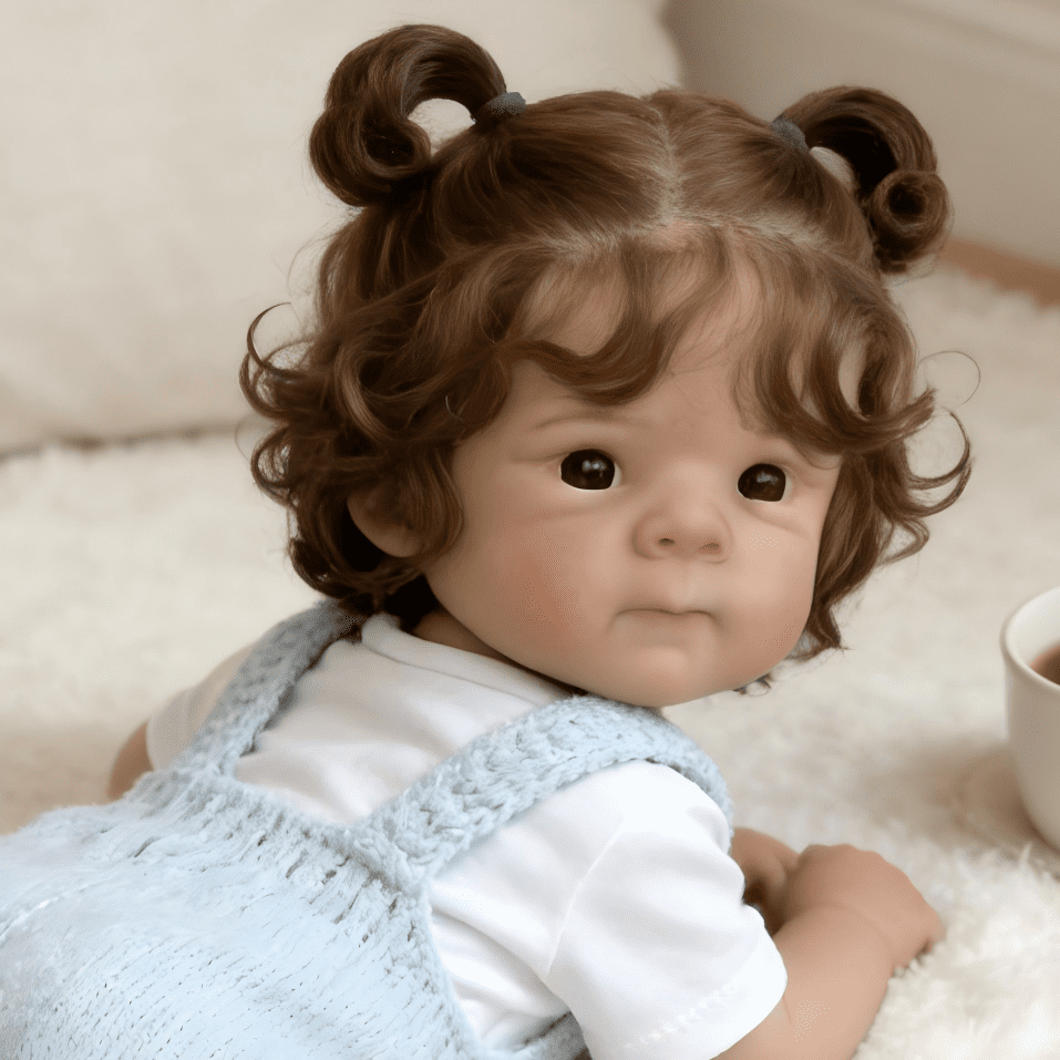 Dayoff Kids Lifelike Reborn Baby Dolls - 18 Inch Realistic Baby Doll (No Accessories) For Kids Age 3+