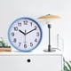 thumbnail image 4 of Reloj de pared de plástico de 10 pulgadas Reloj Shi Ying Reloj de sala de estar para dormitorio Reloj simple, 4 of 5