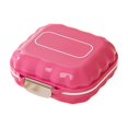 thumbnail image 2 of Japceit Jewelry Travel Case, Compartmentalized Storage Box For Earrings Rings Necklaces, Portable Mini Pill Organizer, Small Trinket Holder, 2 of 6