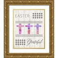 thumbnail image 1 of Murdock, Ramona 20x24 Gold Ornate Wood Framed with Double Matting Museum Art Print Titled - Easter Grateful, 1 of 4